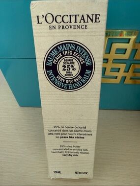 L'OCCITANE 25% Shea Butter Intensive Hand Balm 150ml/5.2 oz NIB discontinued